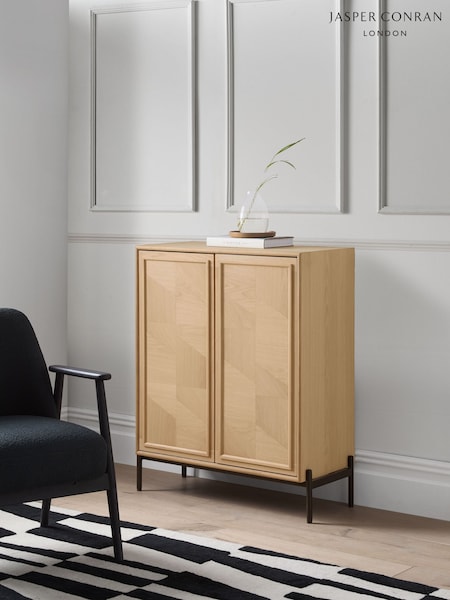 Jasper Conran London White Washed Oak Aden Small Sideboard (E27929) | £699