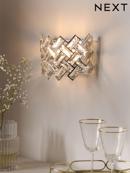 Chrome Wentworth Wall Light (E28004) | £50