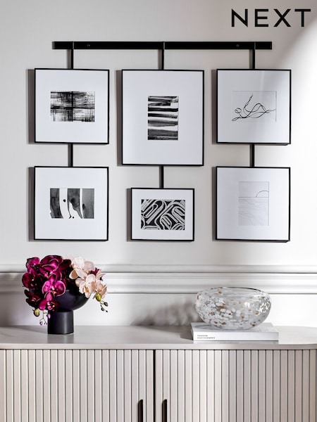 Black Gallery Wall Collage Photo Frame (E28122) | £85