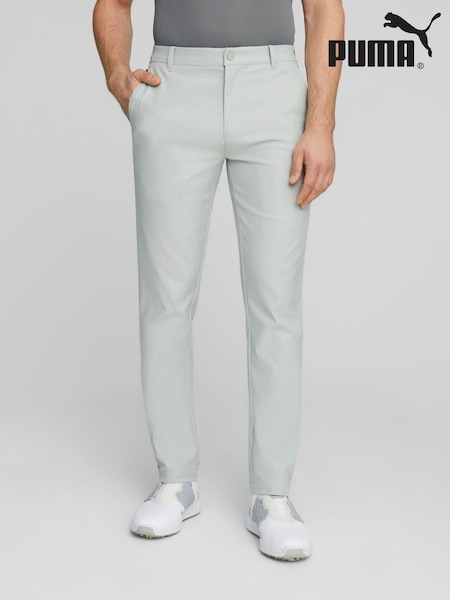 Puma Grey Light Mens Dealer Tailored Golf Joggers (E28276) | £55