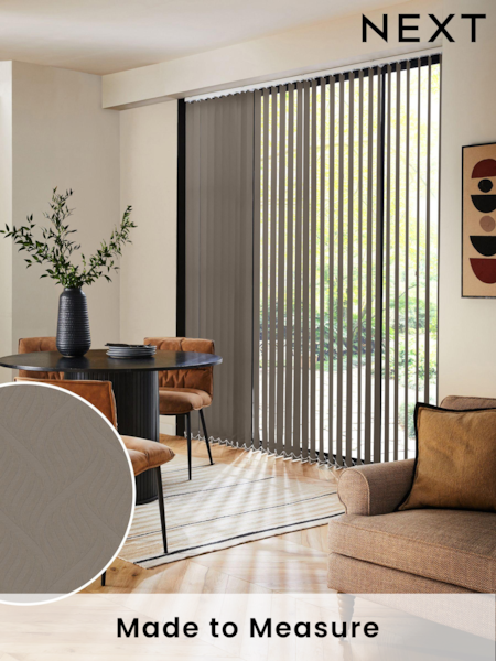 Natural Krug Made to Measure Vertical Blind (E28388) | £47