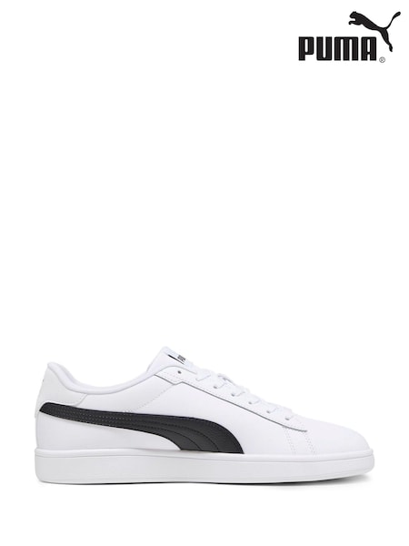 Puma White Smash 3.0 L Trainers (E28718) | £45