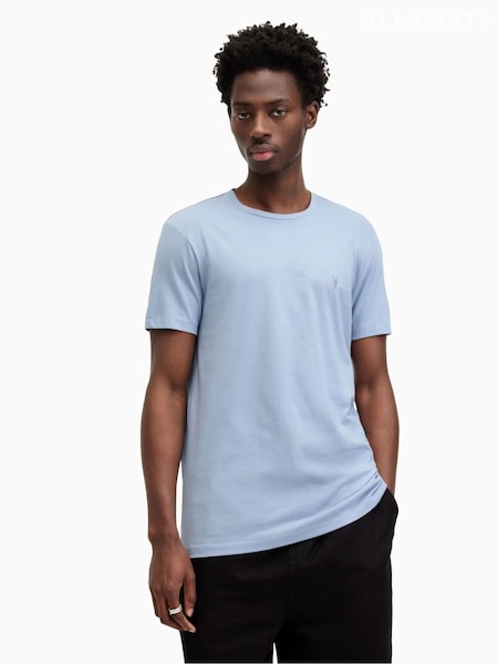 AllSaints Blue Tonic Shortsleeve Crew T-Shirt (E28845) | £32