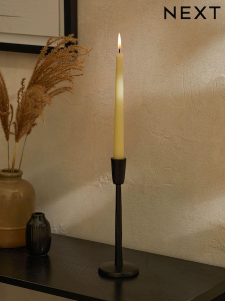 Black Metal Taper Candle Holder (E29201) | £10