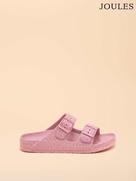 Joules Sunseeker Pink EVA Sliders (E29291) | £20