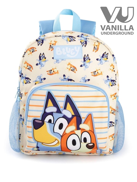 Vanilla Underground White Bluey Kids Backpack (E30111) | £22