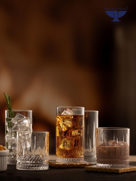 Ravenhead Clear Winchester 6x Hiball & 6x Mixer Glasses (E30737) | £36