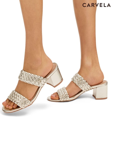 Carvela Twisted Heeled Sandals (E30842) | £69