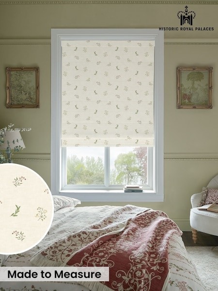 Historic Royal Palaces Victoria Sprigs Made To Measure Roman Blinds