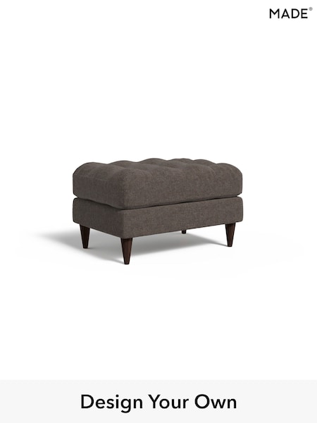 Basket Weave/Mocha Natural Scott By Made (E31149) | £350