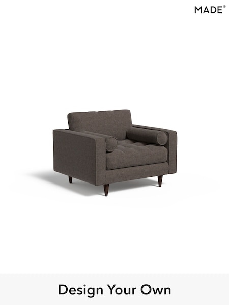 Basket Weave/Mocha Natural Scott By Made (E31149) | £799