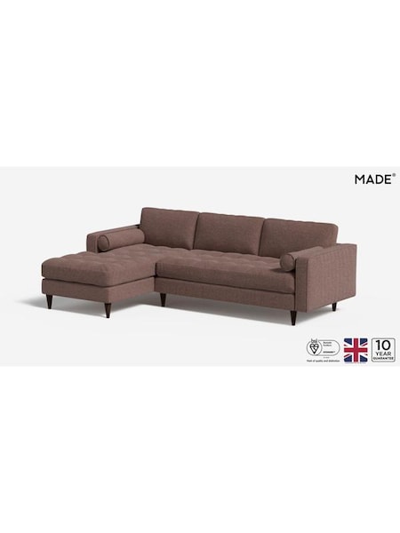 Basket Weave/Dusky Pink Scott By Made (E31152) | £1,775