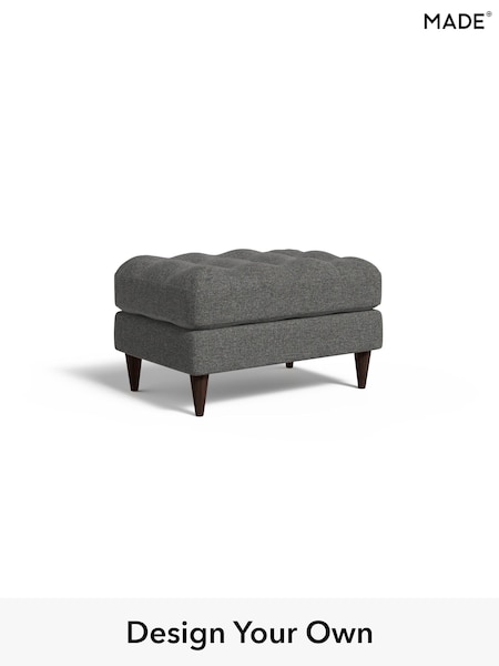 Textured Weave Easy Clean/Stone Grey Scott By Made (E31155) | £350