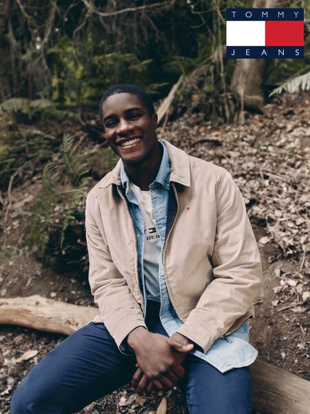 Tommy Jeans Cream Essential Jacket (E31468) | £50