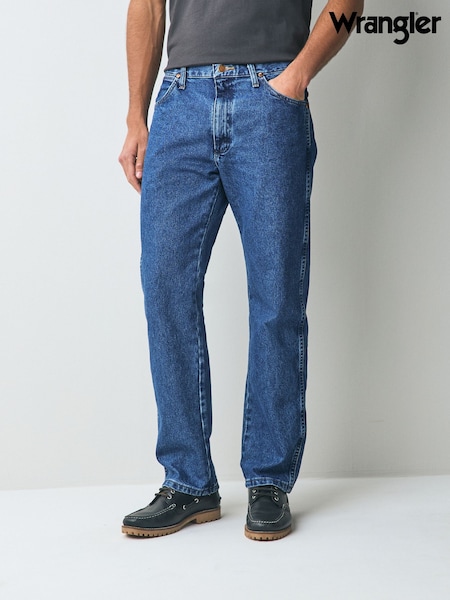 Wrangler Blue Original Fit 13MWZ Cowboy Cut 100% Cotton Jeans (E31728) | £65