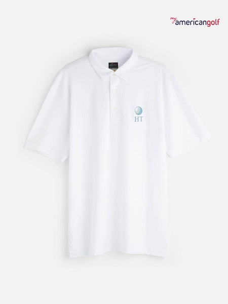 My American Golf Mens Personalised Greg Norman Polo Shirt (E32193) | £30
