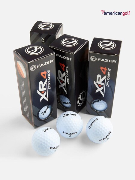 Personalised Fazer Golf Balls by My American Golf (E32205) | £30