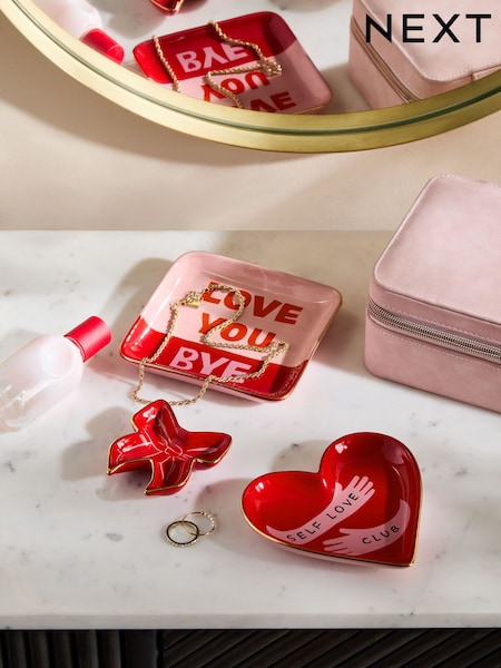 Pink Self Love Trinket Dishes (E32954) | £16