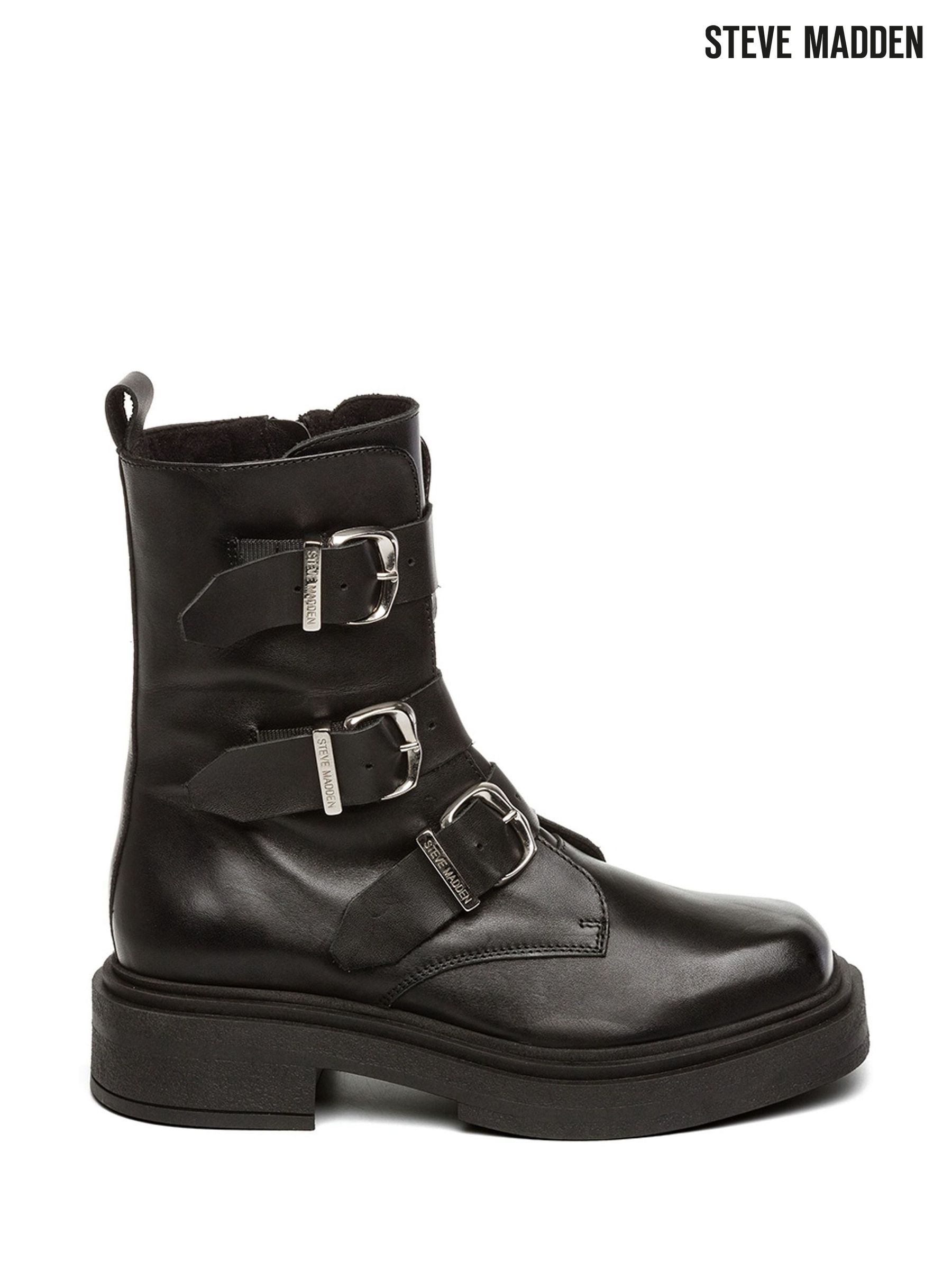 Steve madden quilted boots discount