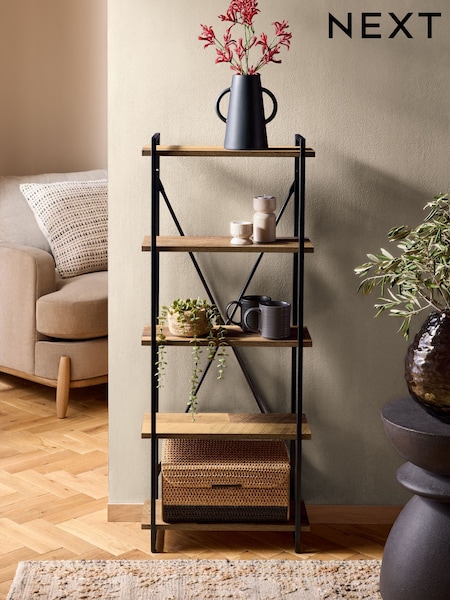 Dark Bronx 5 Tier Wall Shelves (E33394) | £65