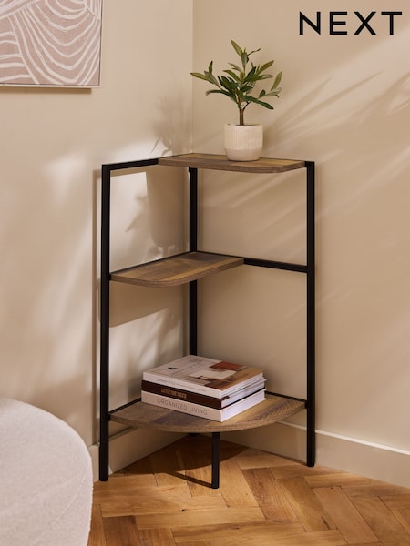 Natural Bronx Corner Display Stand (E33653) | £50