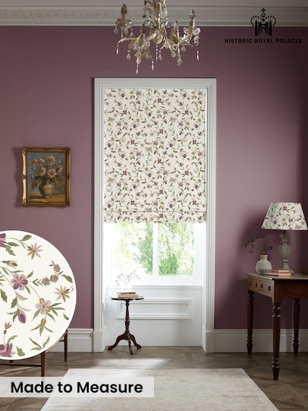 Historic Royal Palaces Royal Court Floral Made To Measure Roman Blinds