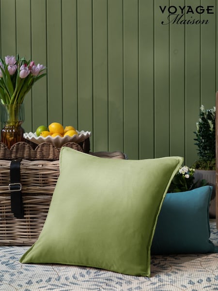 Voyage Maison Meadow Alfesco Oxford Edge Outdoor Cushion (E33767) | £22