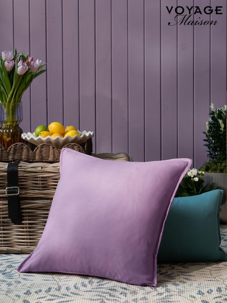 Voyage Maison Heather Alfesco Oxford Edge Outdoor Cushion (E33774) | £22