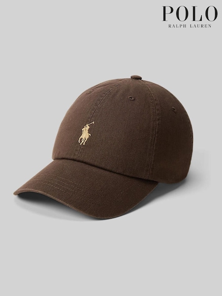 Brown - Polo Ralph Lauren Cotton Chino Ball Cap