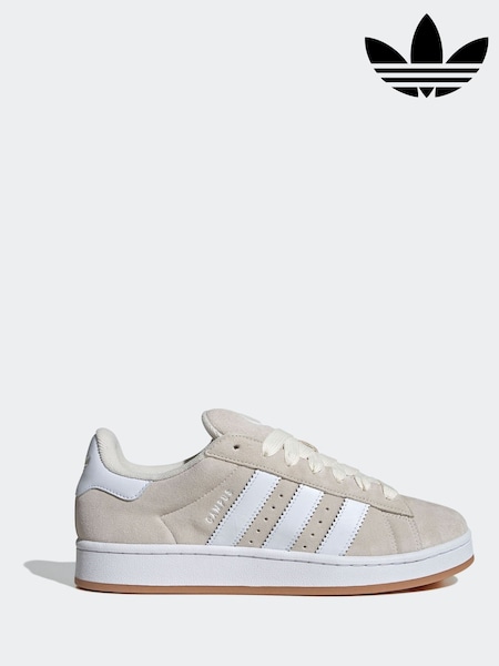 adidas Originals White Campus 00s Trainers (E34257) | £90