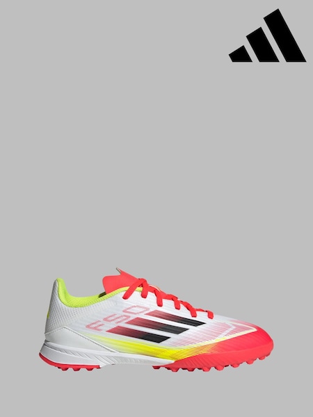 adidas White F50 League Tf Football Boots (E34341) | £50
