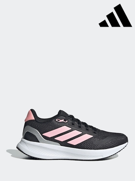 adidas pink/black Runfalcon Trainers (E34539) | £33