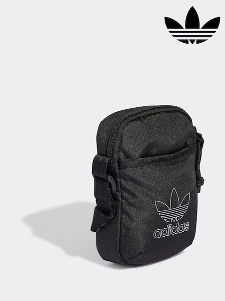 adidas Originals Black Adicolour Classic Festival Crossbody Bag (E34577) | £20