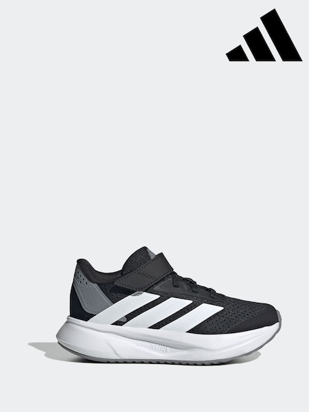 adidas Black/White Duramo Running Shoes (E34669) | £33