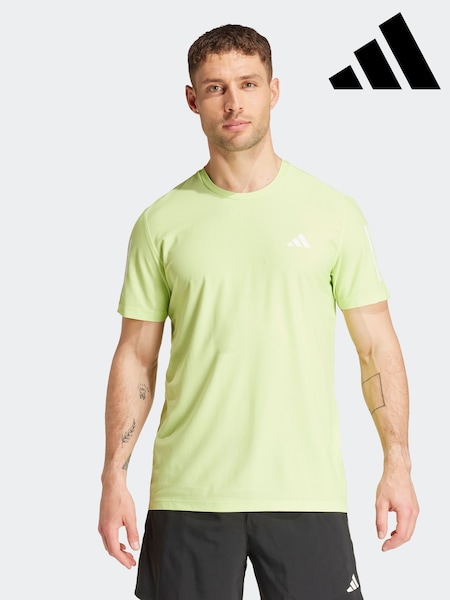 adidas Green Own the Run T-Shirt (E34719) | £28