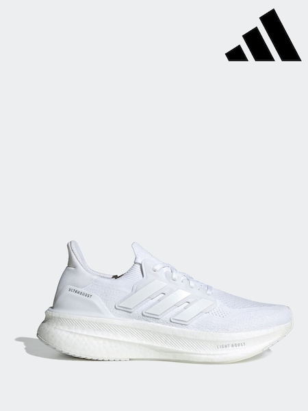 adidas White Ultraboost 5 Shoes (E34858) | £160