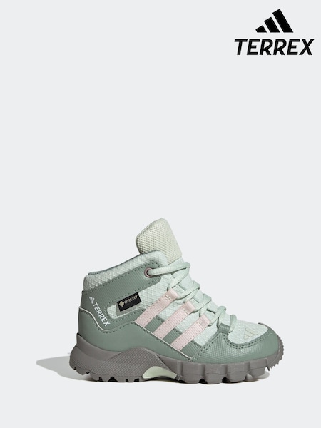 adidas Green Mid GORETEX Hiking Boots (E35029) | £60