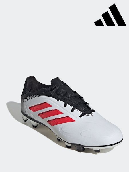 adidas White Copa Pure Iii Club Fg/Mg Football Boots (E35080) | £45