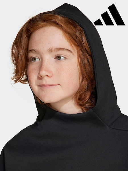 adidas Black Junior Hoodies (E35148) | £50