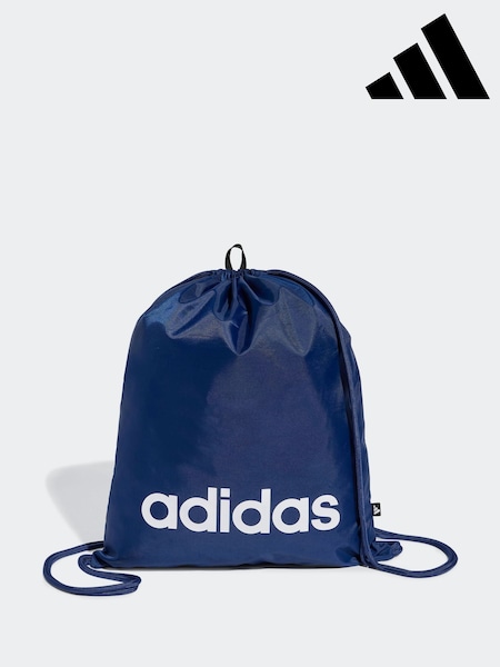 adidas Blue Linear Gymsack (E35353) | £9
