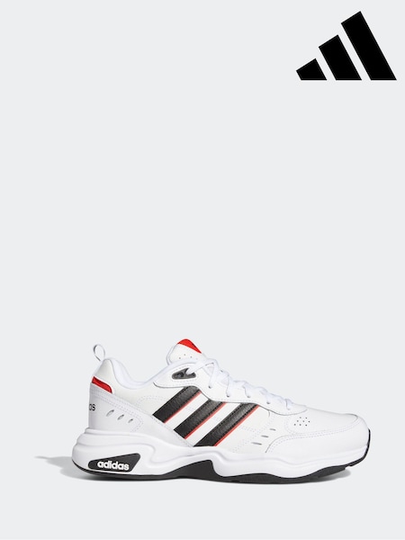 adidas White Strutter Trainers (E35810) | £55
