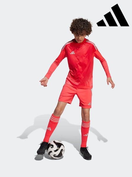 adidas Orange Coral Tiro 24 Shorts (E35851) | £13