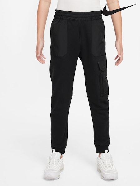 Nike Black Sportswear City Utility Easy On Fleece Joggers (E36161) | £60