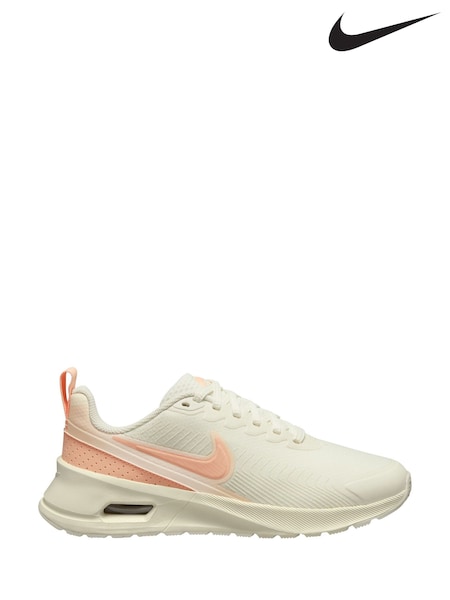 Nike Cream/Coral Air Max Nuaxis Trainers (E36202) | £90