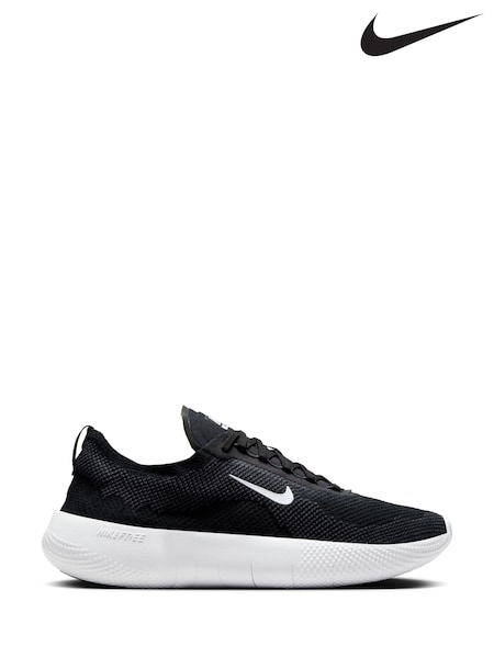 Nike Black/White Free RN Gym Trainers (E36213) | £90
