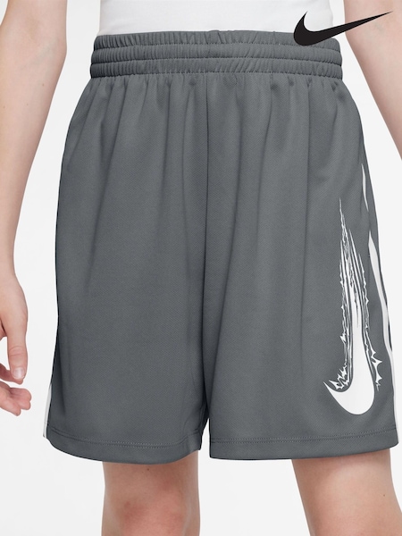 Nike Smoke Grey Multi Dri-FIT Shorts (E36364) | £20