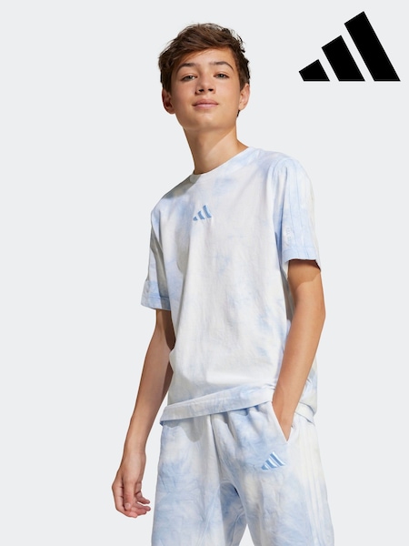 adidas Blue All SZN 100% Cotton T-Shirt (E36416) | £23