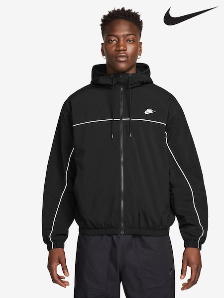 Nike Black Club Athlete Hooded Jacket (E36466) | £80