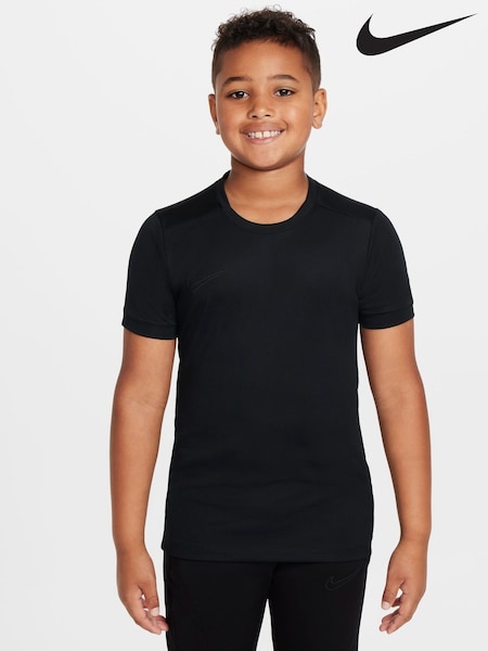 Nike Black/Black Academy 25 Dri-FIT Football Shirt (E36590) | £15