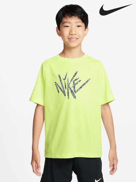 Nike Lemon Yellow Dri-FIT Short Sleeve T-Shirt (E36600) | £20